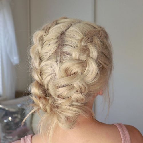 Intricate French Braid Updo — Easy Hairstyles for Medium Hair