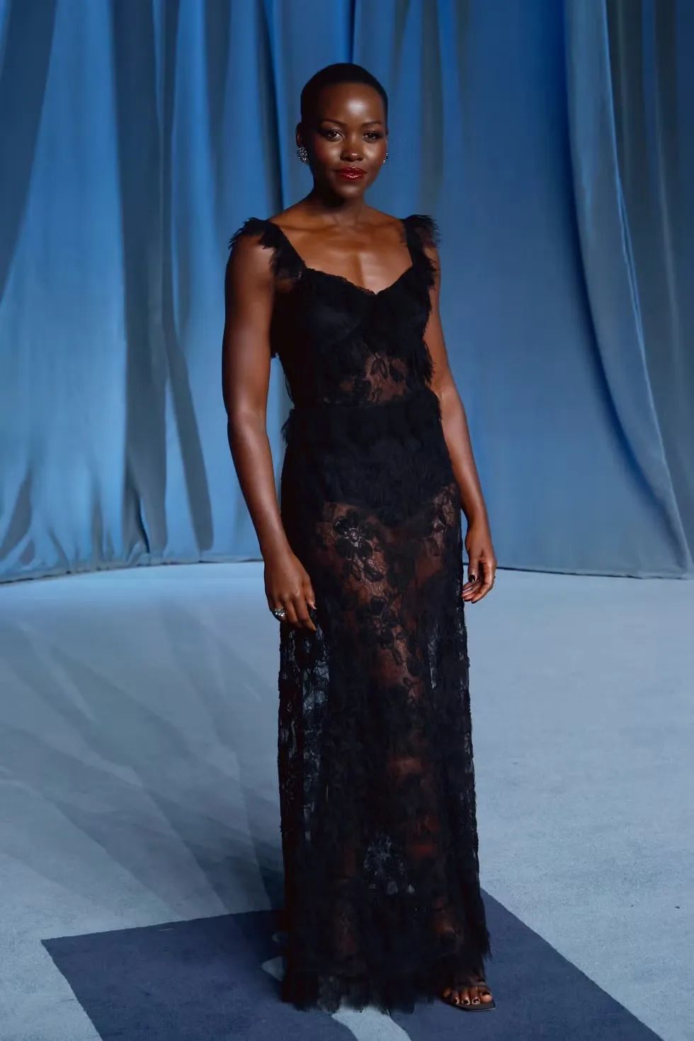 Sheer Black Lace Maxi: Wearability Consideration — Lace Dress Outfits