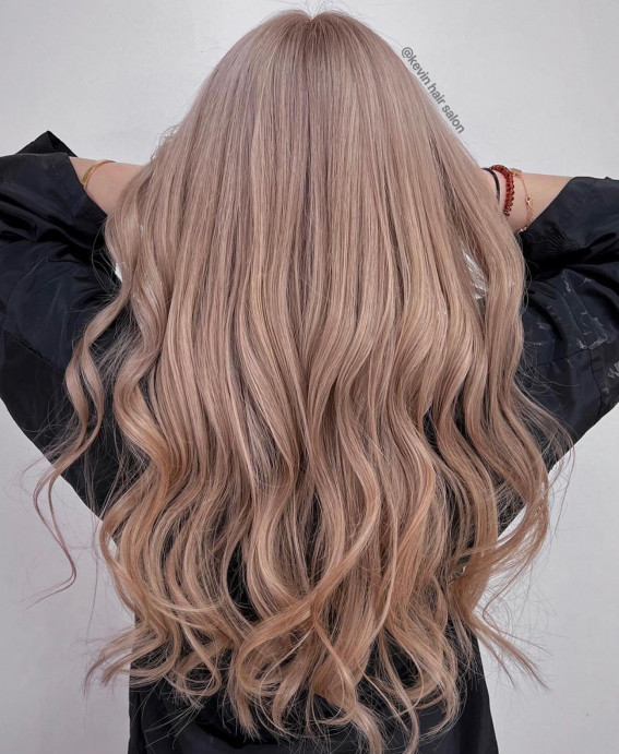 Long Layers Visual Idea — Milk Tea Hair