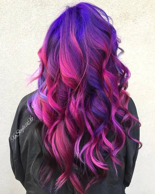 Purple Pink And Magenta Blend Visual Idea Purple Pink And Magenta Blend Visual Idea — Mermaid Hair