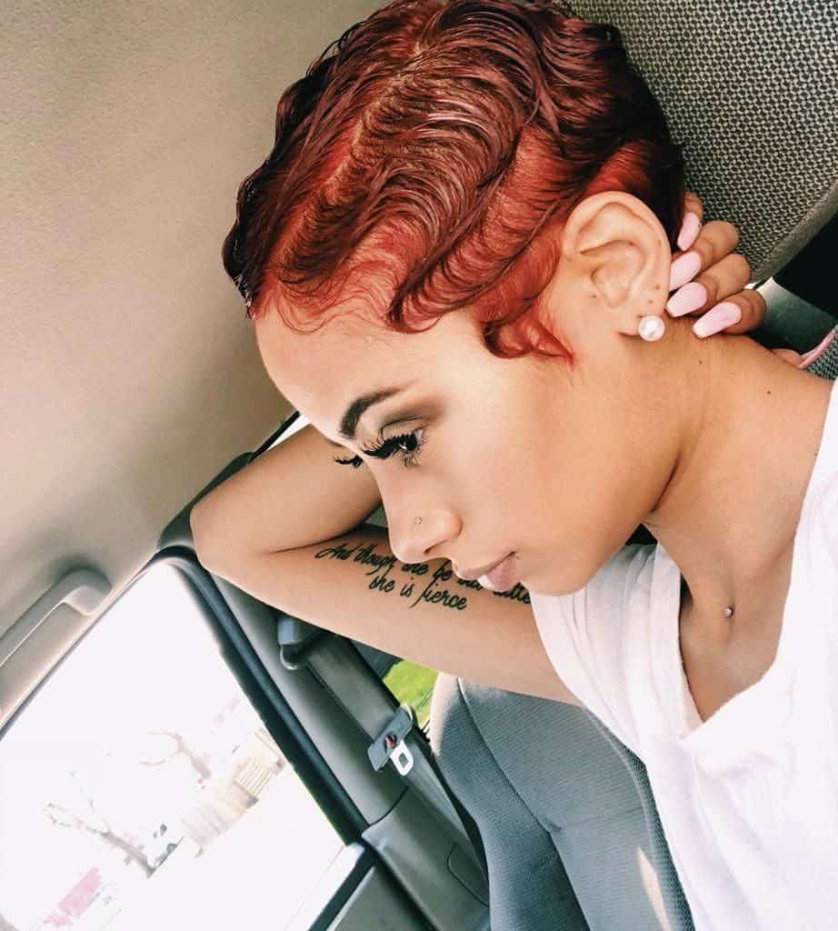 рыжий Visual Idea — Short Hairstyles for Black Women