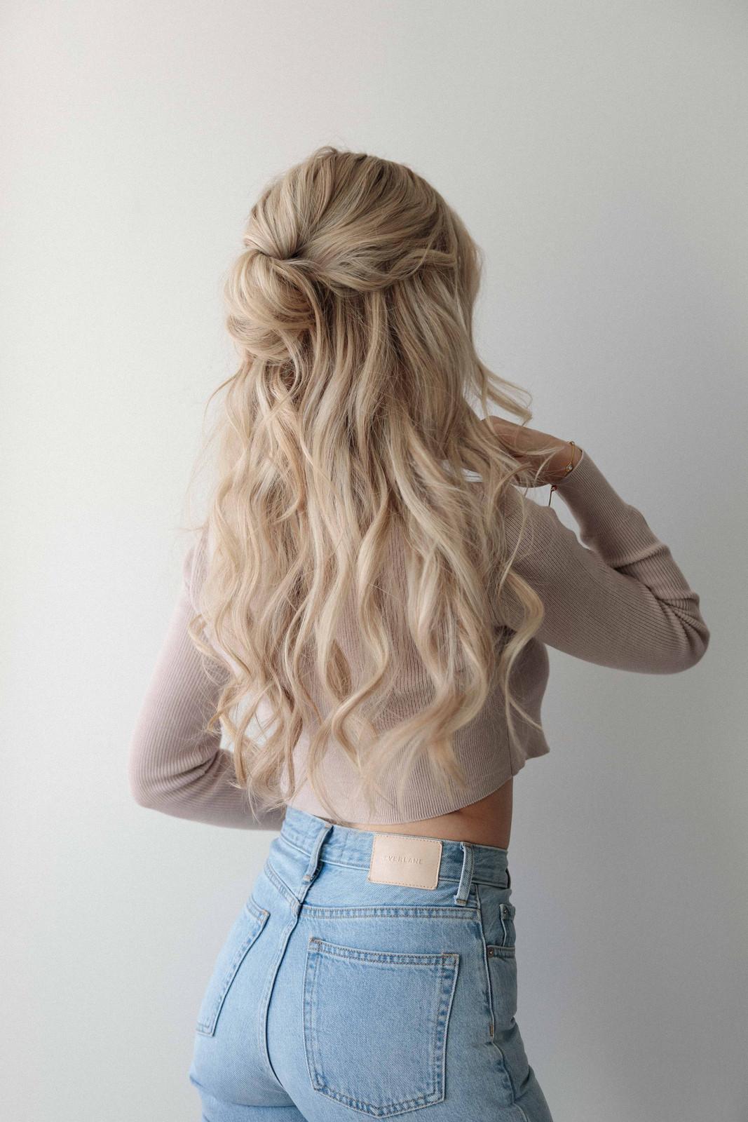 Twisted Crown Detail for Fine Hair Twisted Crown Detail for Fine Hair — Half Up Half Down Thin Hair