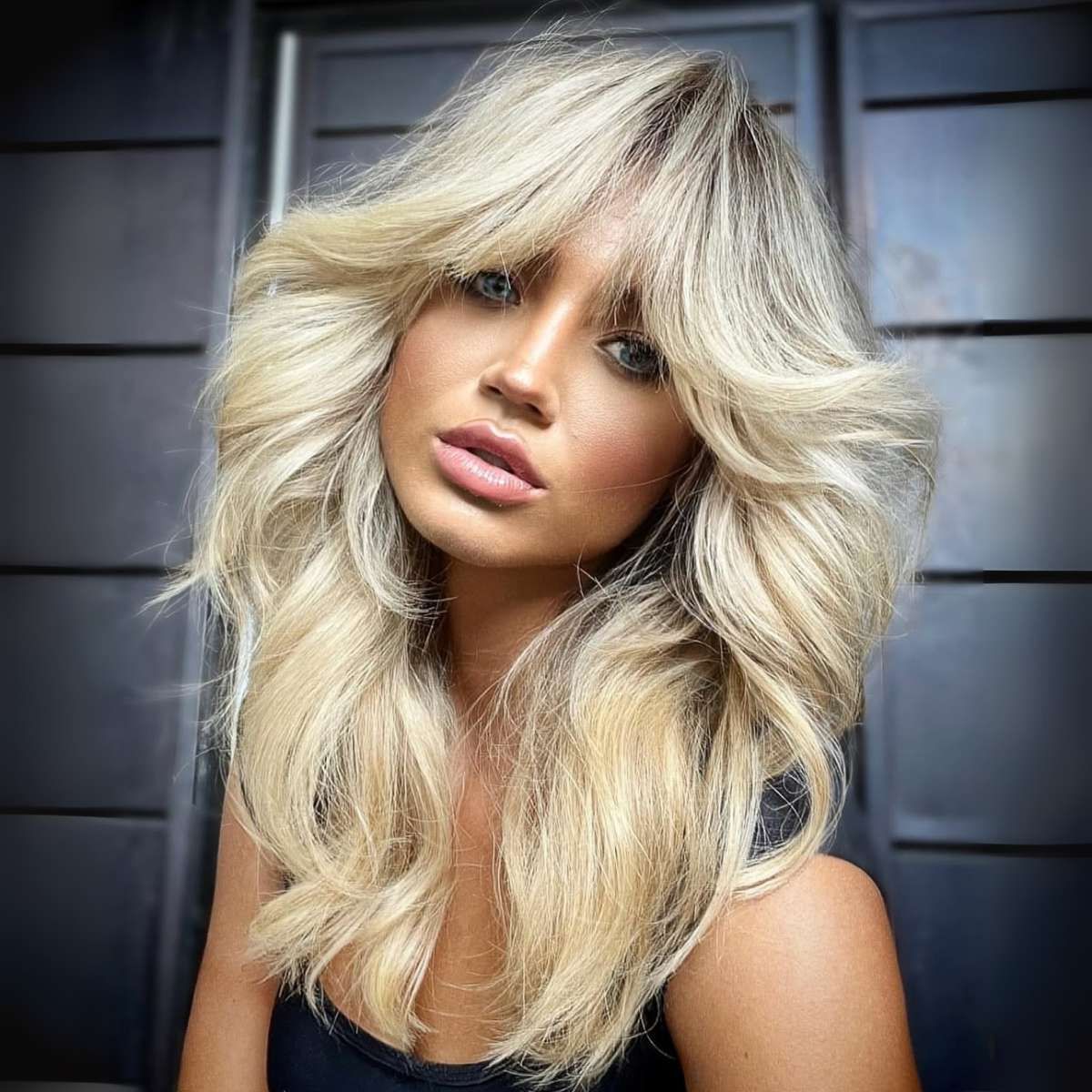 Platinum Shag With Extreme Volume Platinum Shag With Extreme Volume — Shag Haircut
