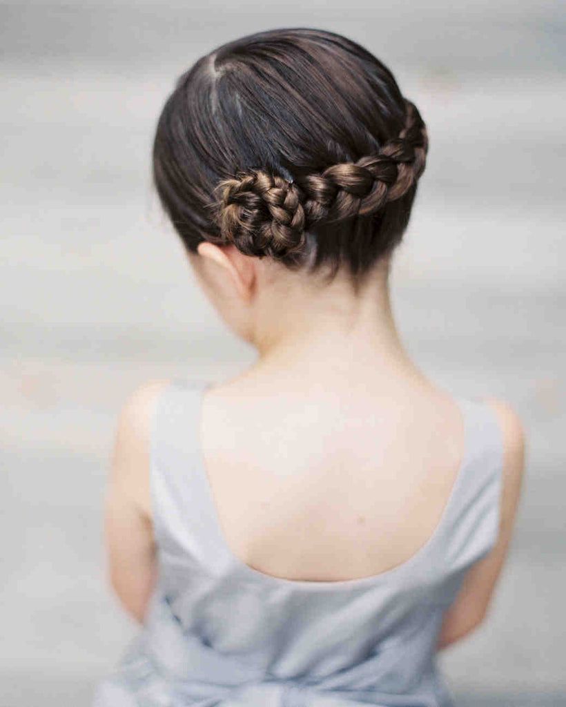 Short Visual Idea Short Visual Idea — Flower Girl Hairstyles