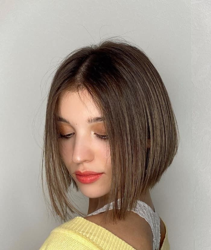 Dark Brown With Subtle Highlights Visual Idea Dark Brown With Subtle Highlights Visual Idea — Haircuts for Teenage Girls