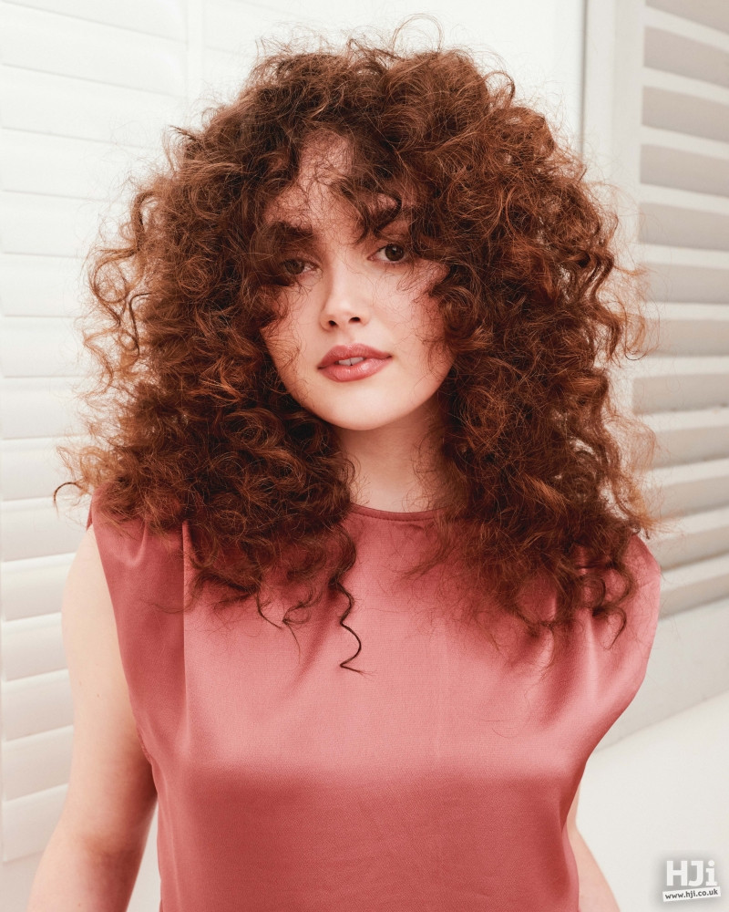 Red Visual Idea — Red Curly Hair