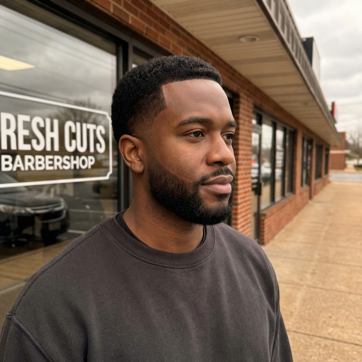 Textured Black Hair with Taper Fade Textured Black Hair with Taper Fade — Mens Hairstyles