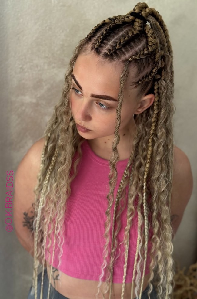 Blonde Visual Idea — Festival Hairstyles