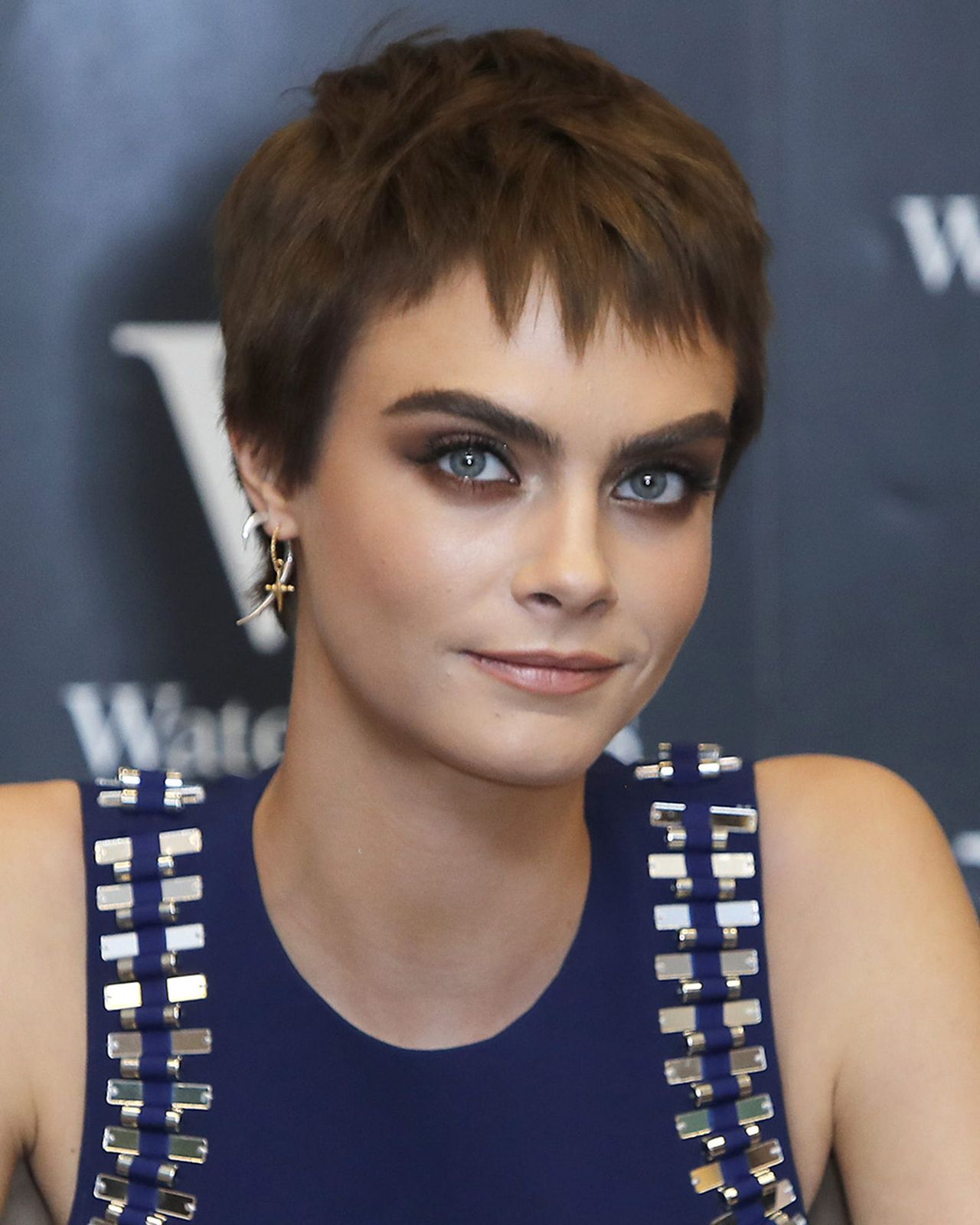 Edgy Pixie With Textured Micro Bangs Edgy Pixie With Textured Micro Bangs — Very Short Pixie Cuts