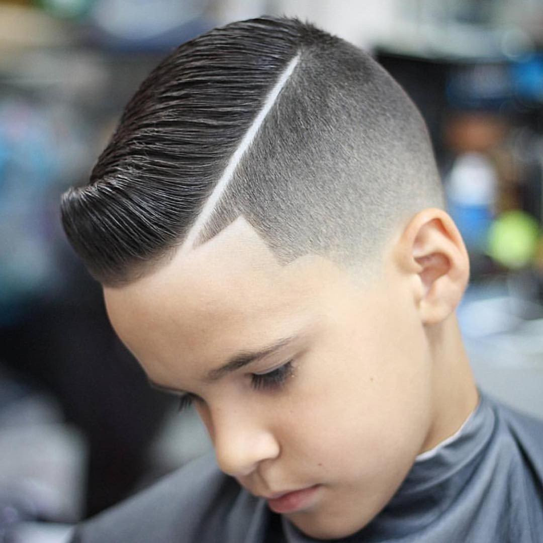 Dark Brown Visual Idea Dark Brown Visual Idea — Boys Haircuts