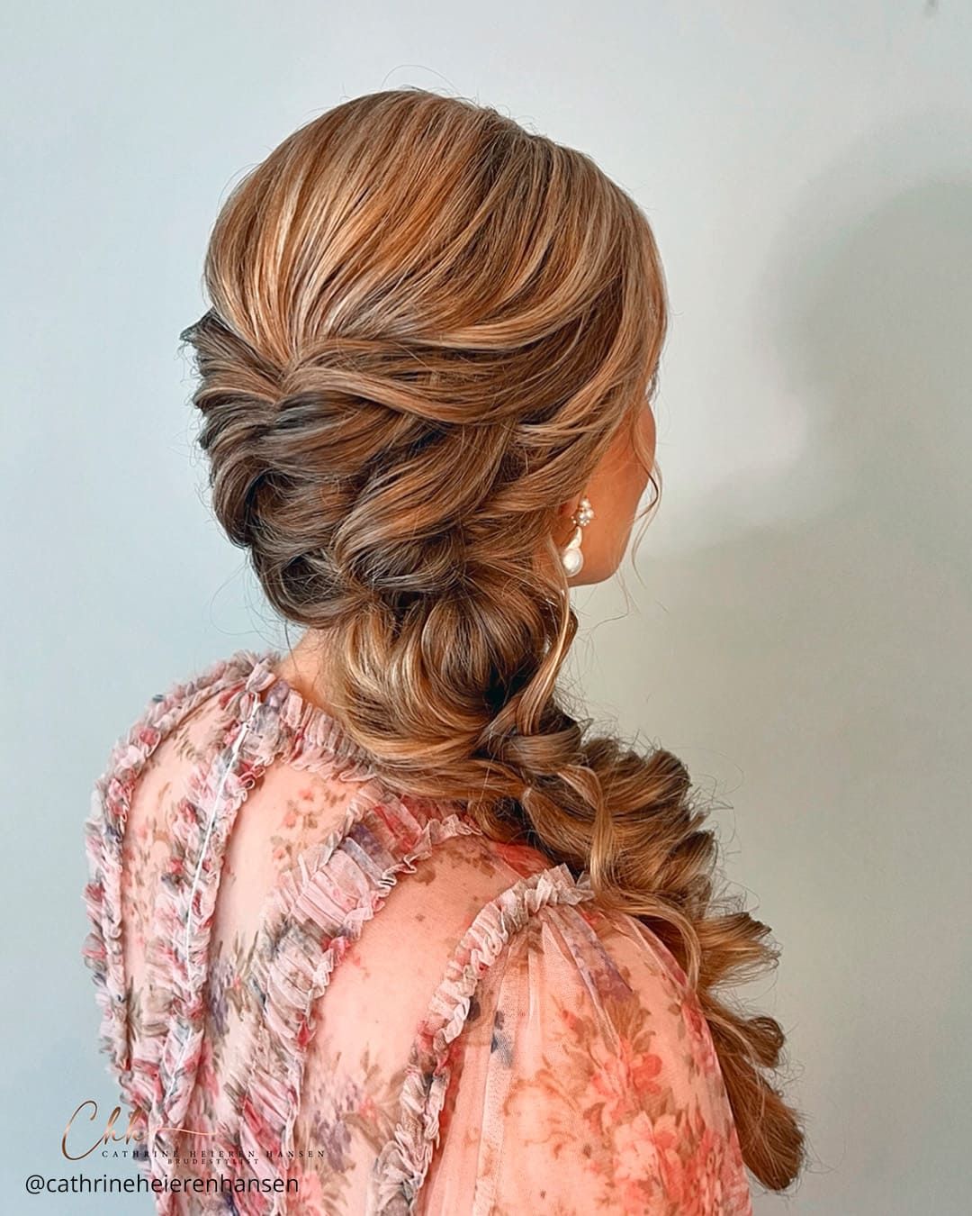 Intricate Honey Blonde Side Braid — Mother of the Groom Hairstyles