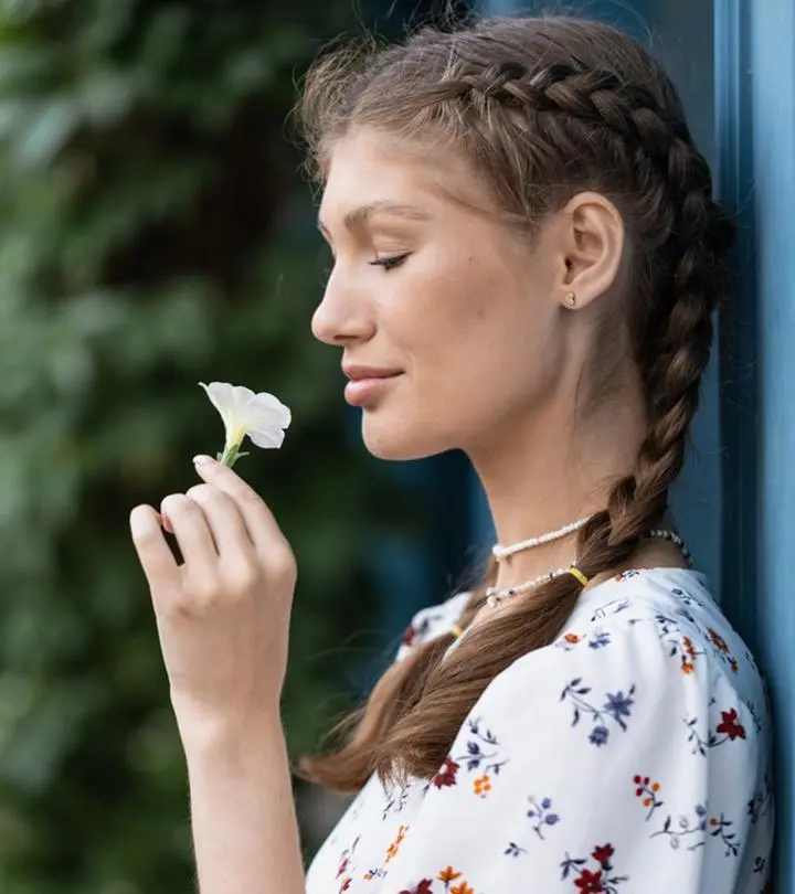 Textured Curly Black Braids — Two Braids