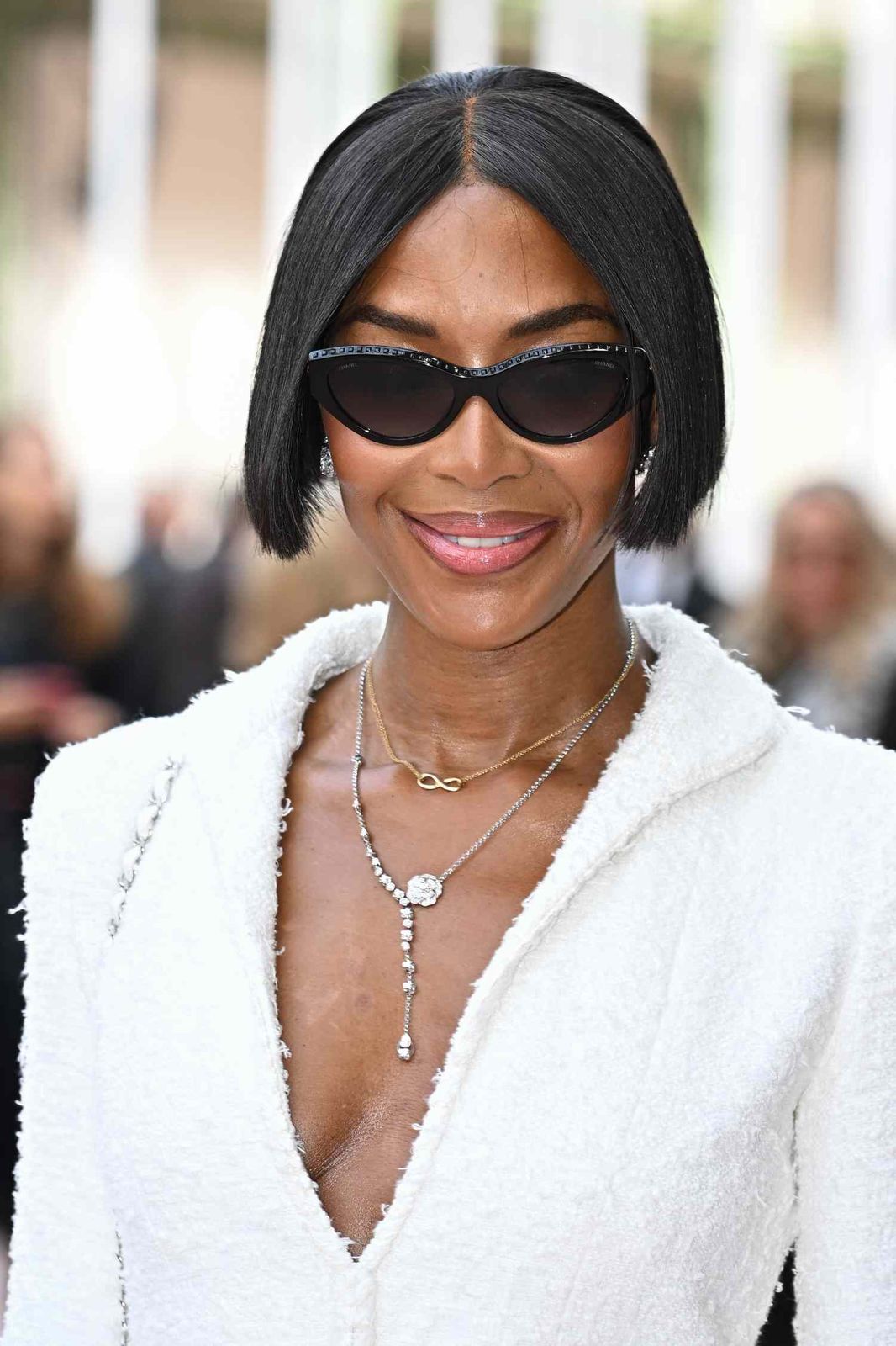 Geometric Black Bob Geometric Black Bob — A-Line Bob