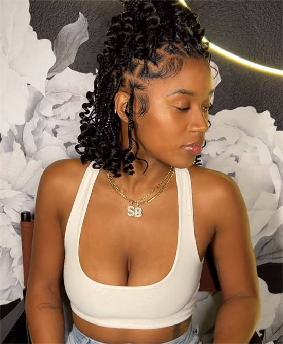 Half-Up Braids and Curls — Vacation Hairstyles