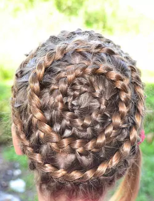 The Intricate Braided Bun The Intricate Braided Bun — Yoga Hairstyles