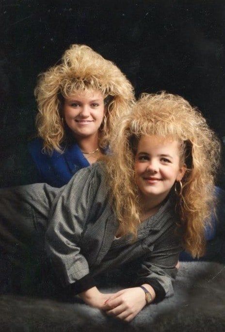 Blonde Visual Idea — 80s Hairstyles