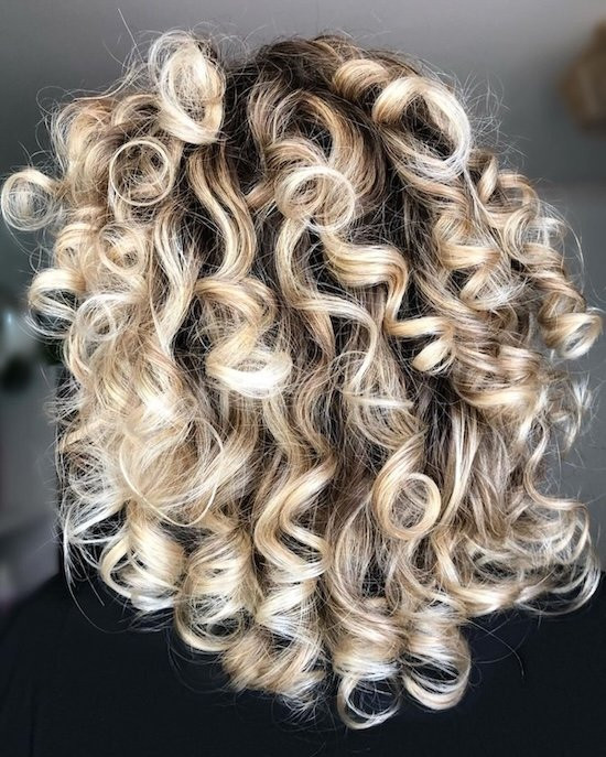 Blonde Visual Idea Blonde Visual Idea — Blonde Curly Hair