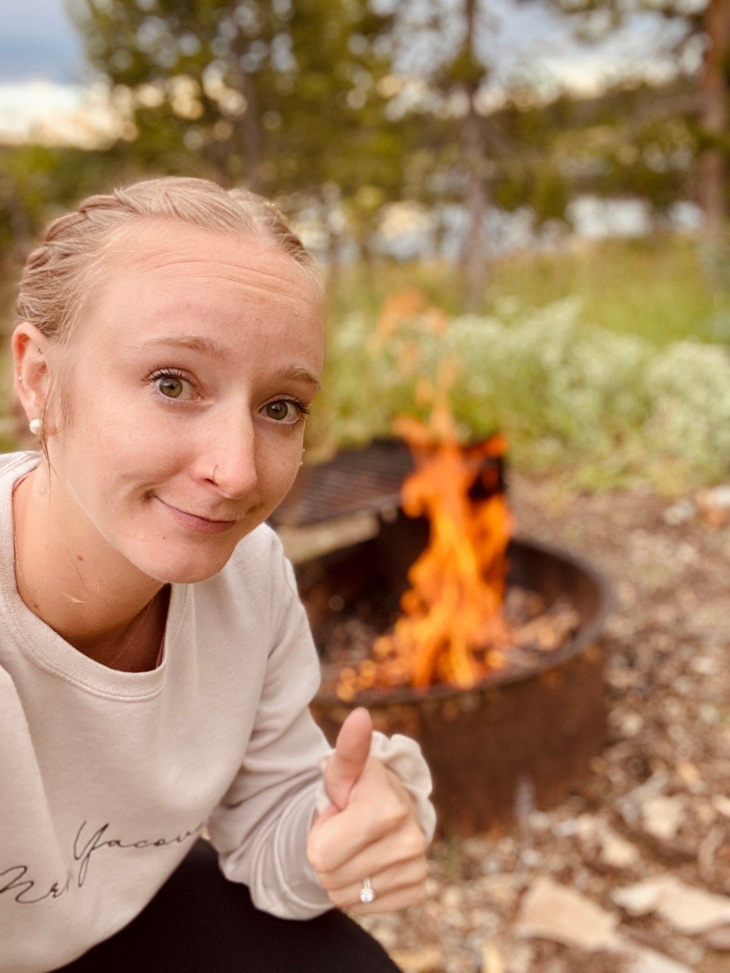 Side Braid With Shoulder Length Hair — Camping Hairstyles