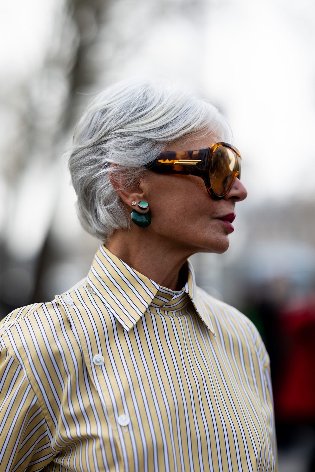 Sleek Platinum Pixie Sleek Platinum Pixie — Pixie Cut for Women Over 60