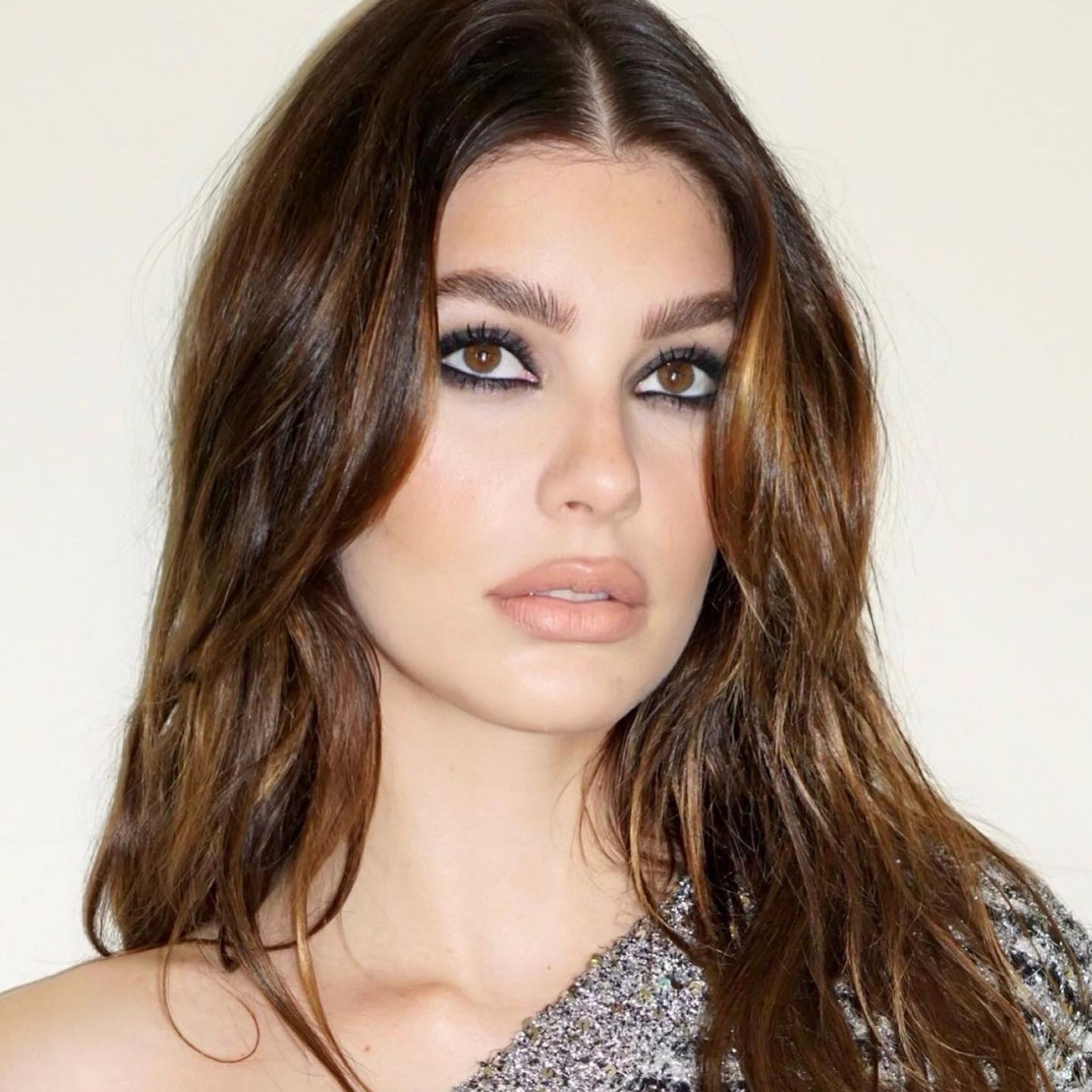 Rich Chocolate Brown With Highlights — Hair Color for Fair Skin Brown Eyes