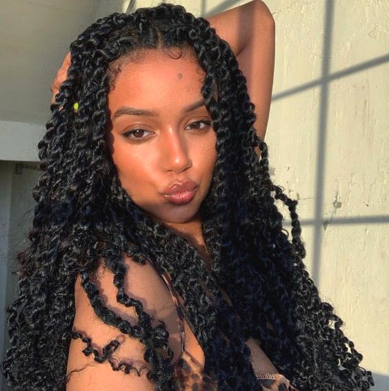 Long Loose Twists Long Loose Twists — 4B Hairstyles
