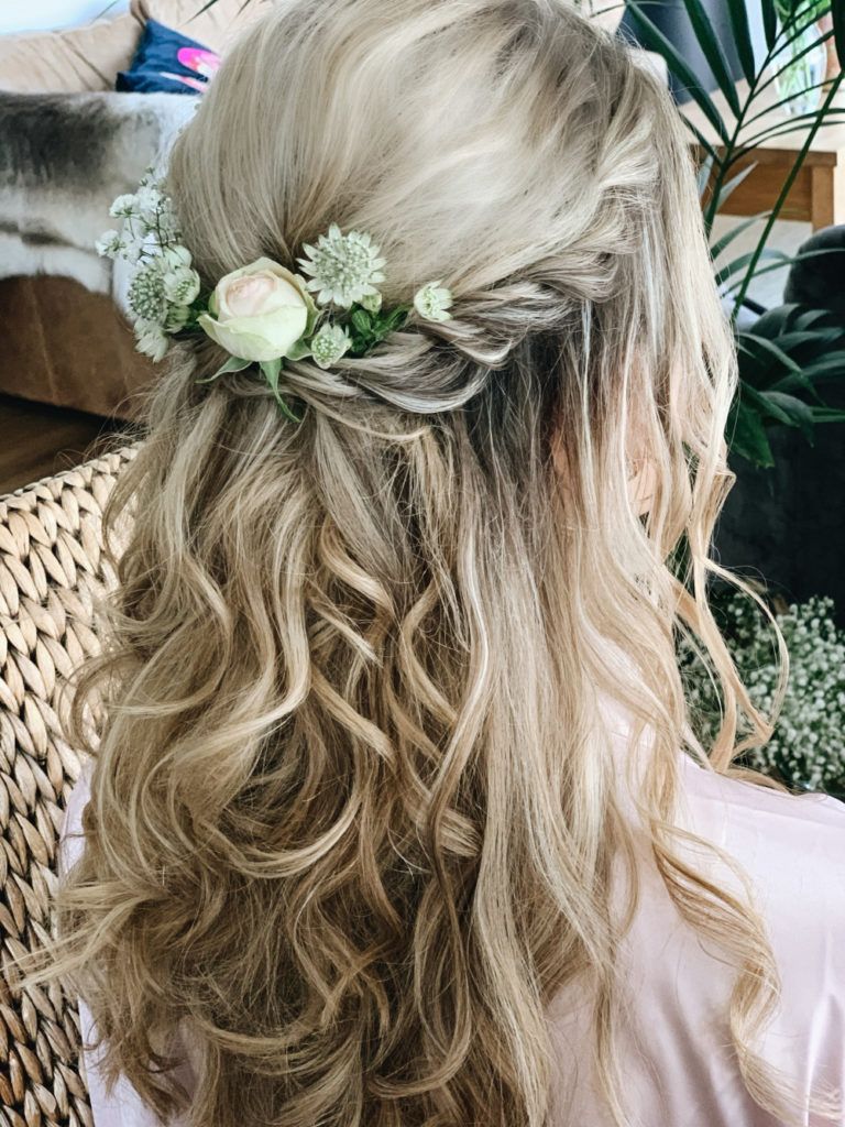 Visual Idea — Wedding Hairstyles with Flowers