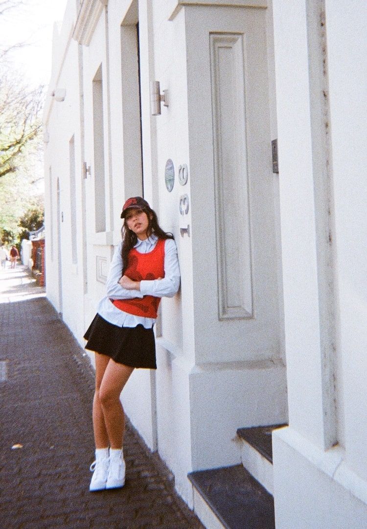 Preppy Layering Preppy Layering — High Top Converse Outfits