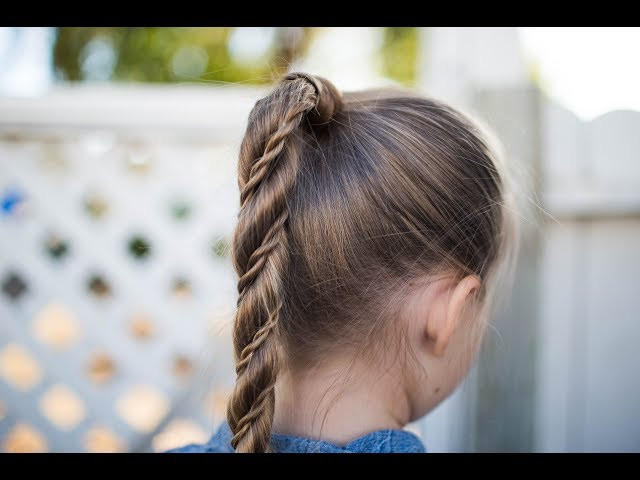 High Twisted Ponytail on Wavy Hair High Twisted Ponytail on Wavy Hair — Tween Hairstyles