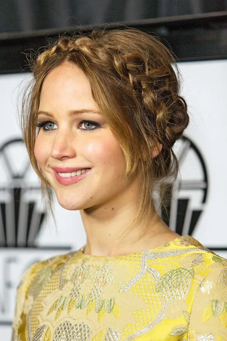 Light Brown Blonde Highlighted Crown — Milkmaid Braid