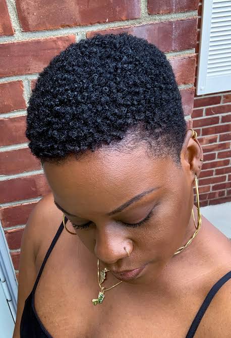 Tapered Cut With Natural Texture — Natural Hairstyles