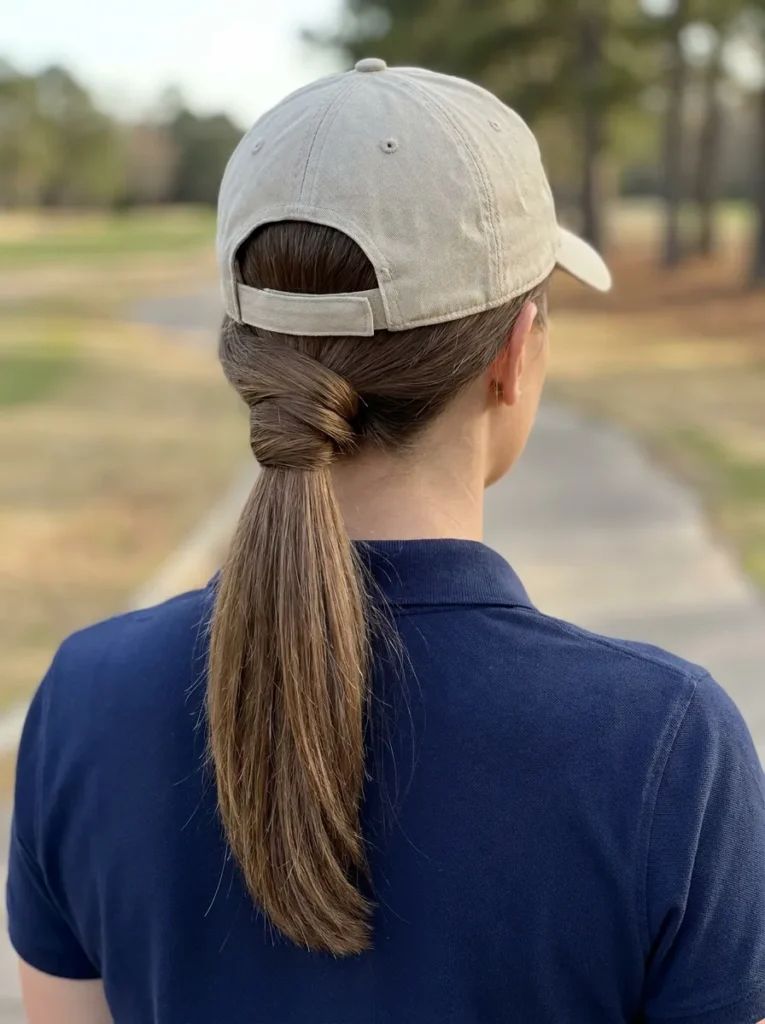 Unique Ponytail Knot Unique Ponytail Knot — Golf Hairstyles