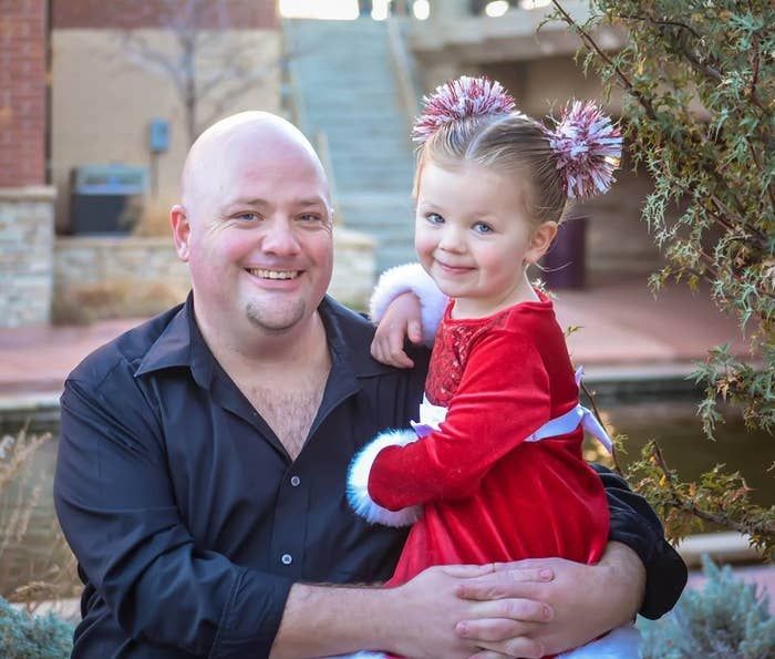 Dark Brown Pigtails With Pom-Poms — Family Photo Hairstyles
