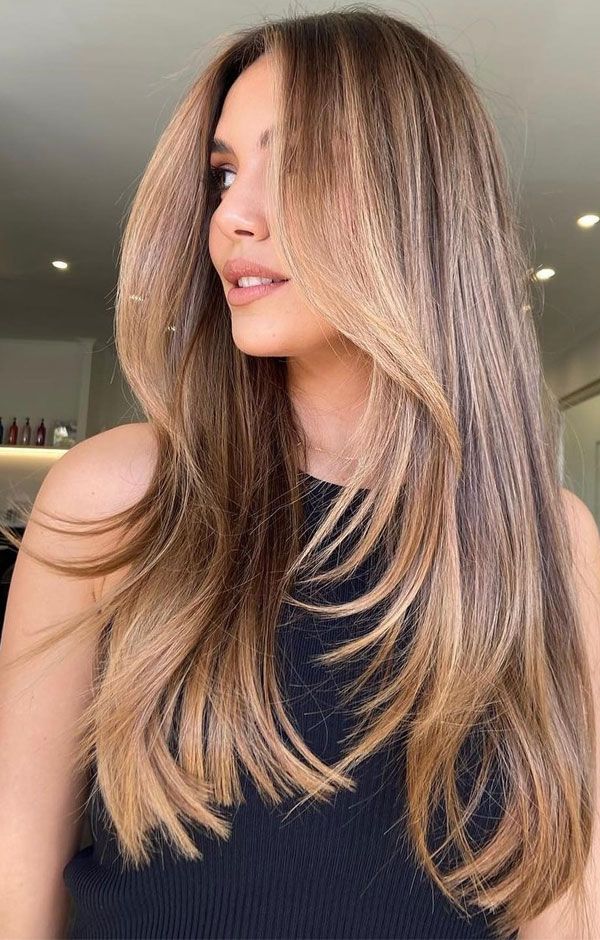 Layered Visual Idea — Long Haircuts