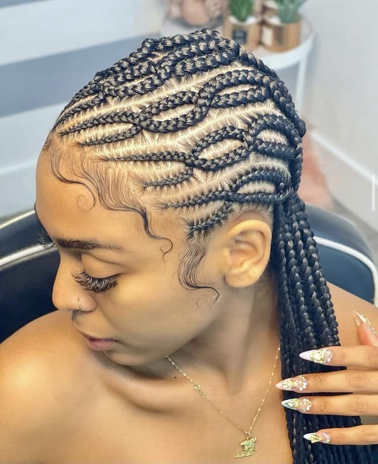 Complex Criss Cross Braids Complex Criss Cross Braids
