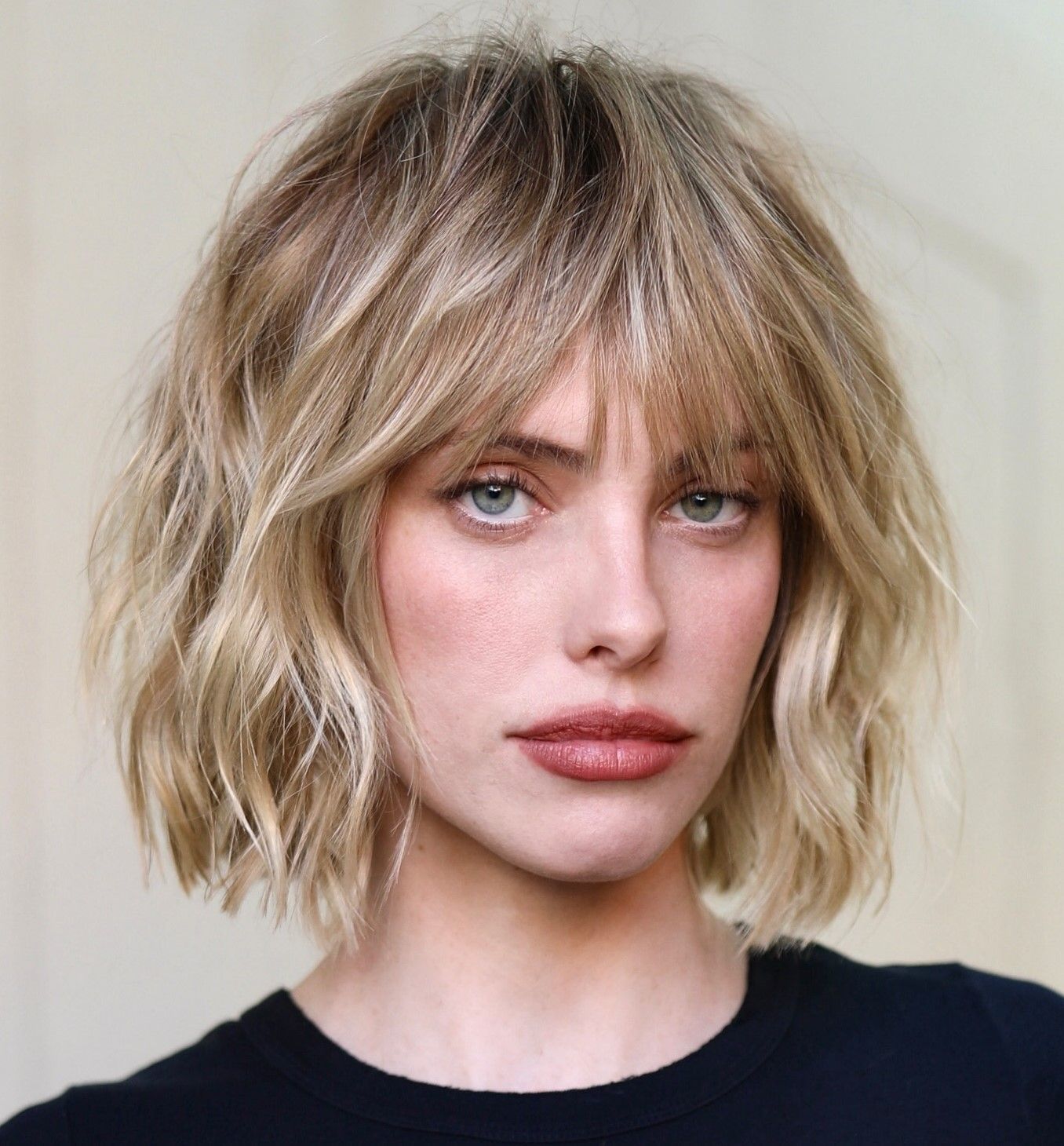 Blonde With Balayage Visual Idea Blonde With Balayage Visual Idea — Short Bob