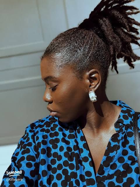 Sleek High Ponytail — Loc Ponytail