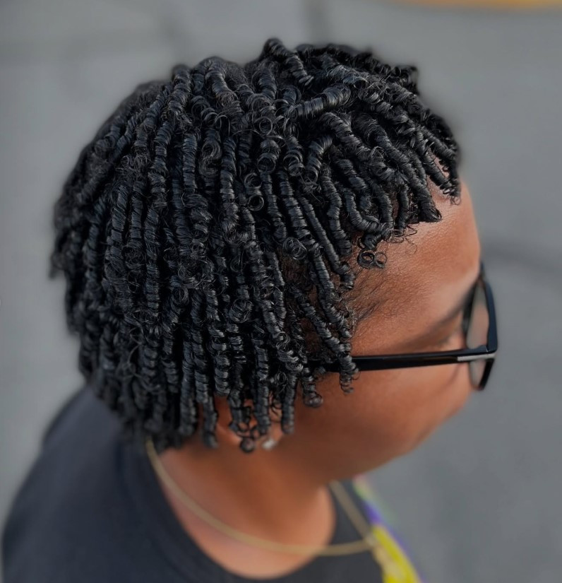 Uniform Ear Length Coils — Finger Coils
