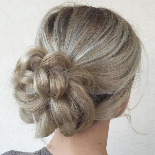 Ash Blonde With Lighter Highlights Visual Idea — Funeral Hairstyles