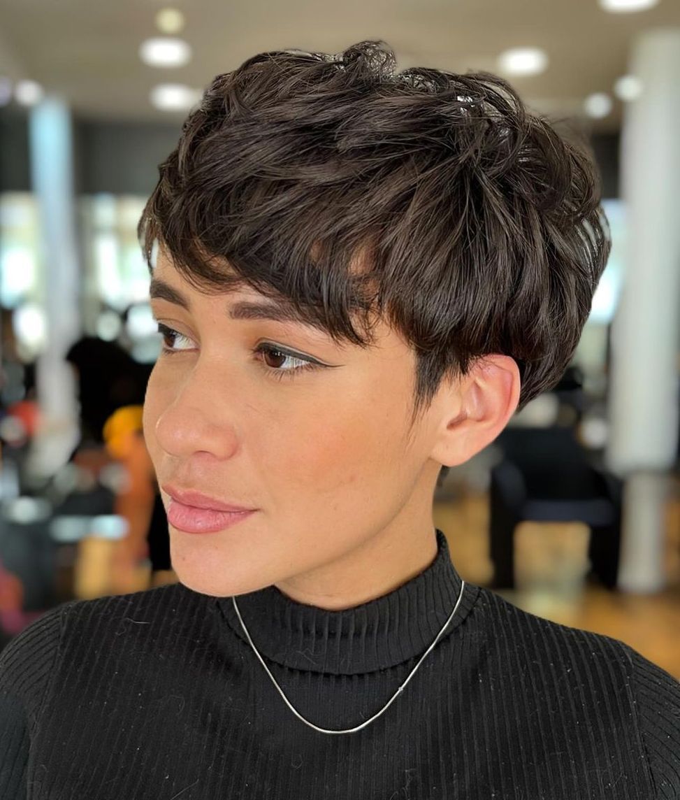 Ear Visual Idea Ear Visual Idea — Pixie with Bangs