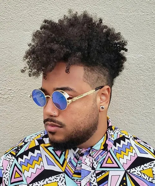 High Volume Afro With Undercut High Volume Afro With Undercut — Broccoli Haircut