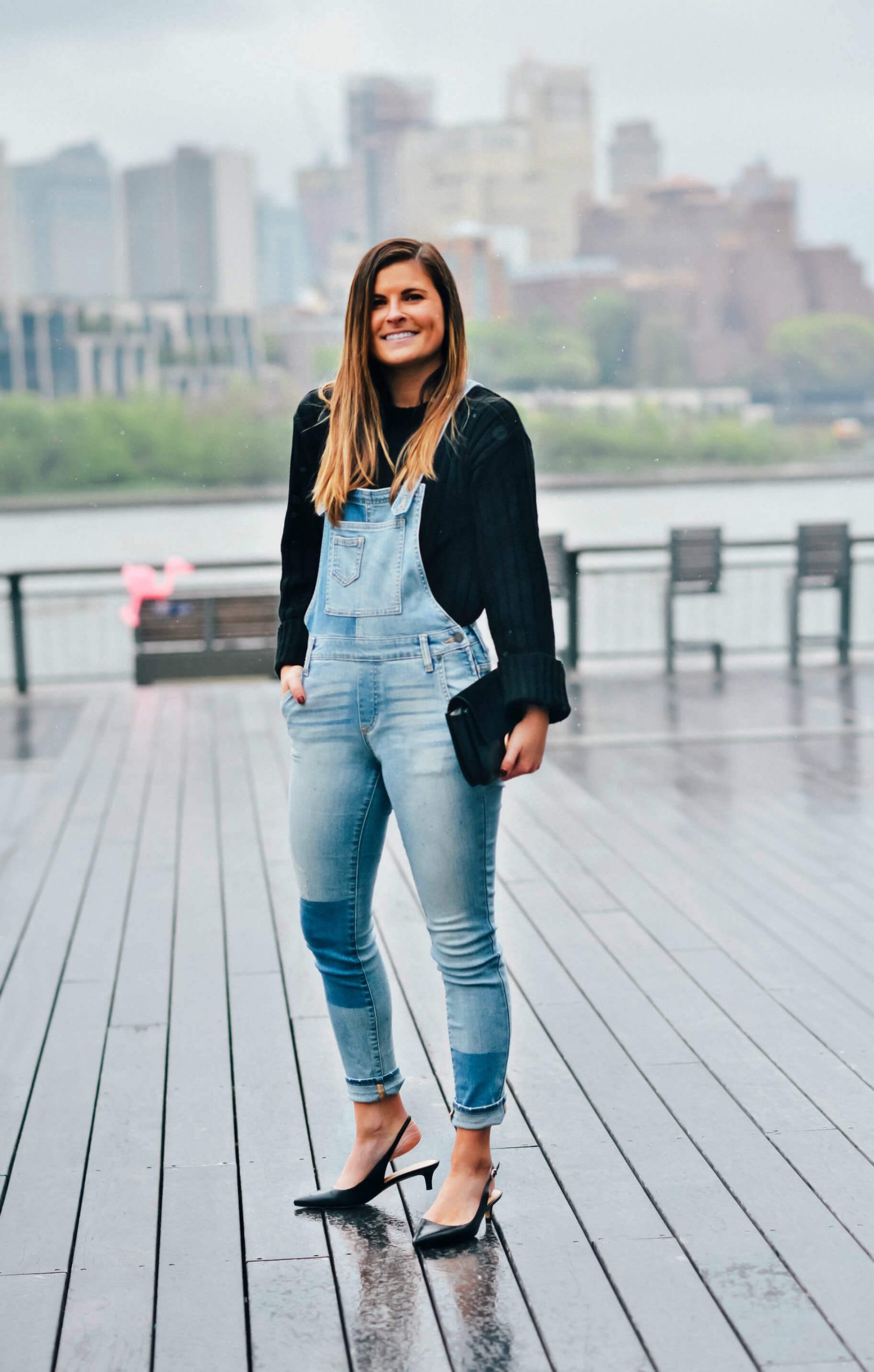 Black Slingback Heels Outfit Idea Black Slingback Heels Outfit Idea — Overall Outfits