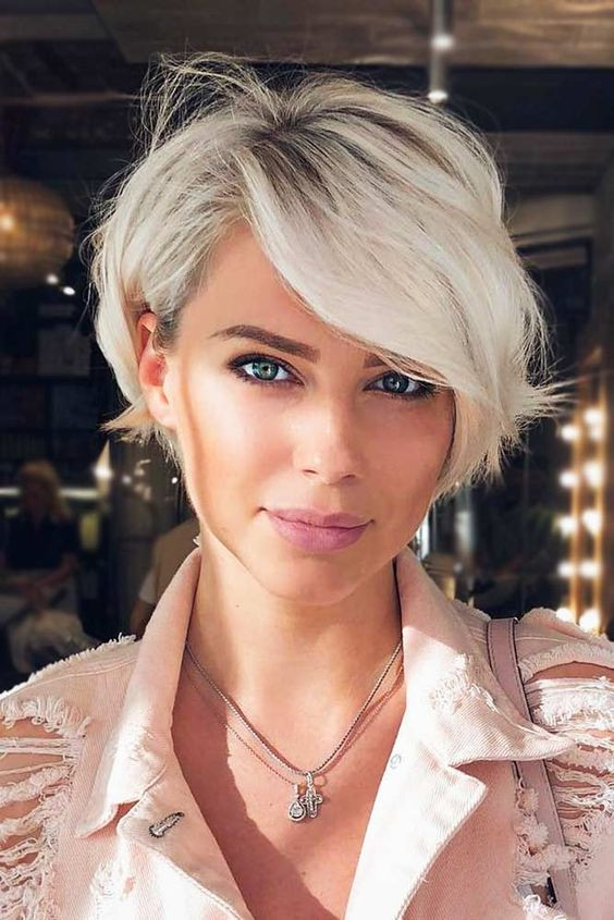 Pixie Bob Visual Idea — Short Blonde Hair