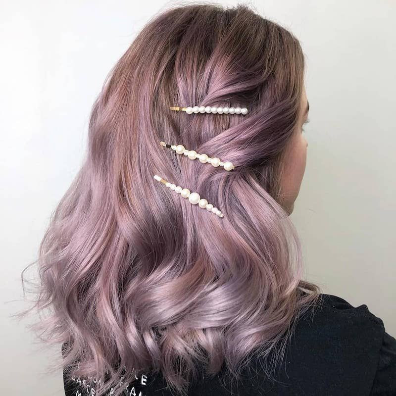 Collarbone Visual Idea Collarbone Visual Idea — Lavender Hair