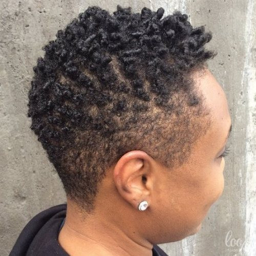 Textured Coils With Undercut — TWA Hairstyles