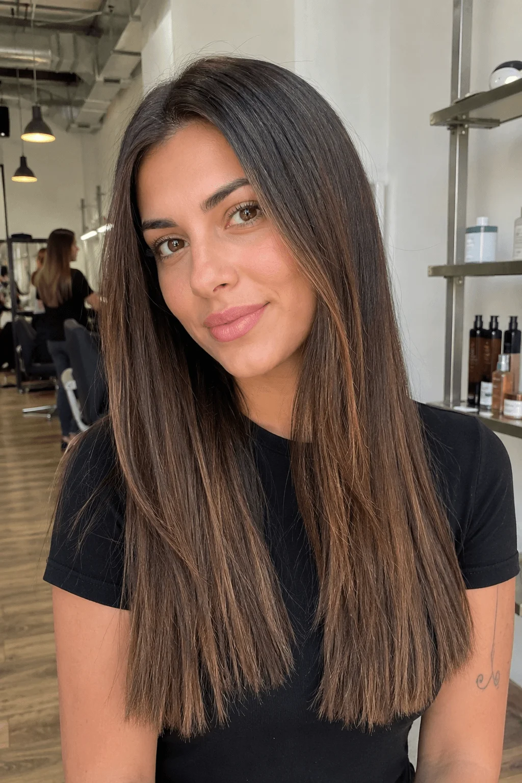 Ash Blonde Layered Cut at the Collarbone Ash Blonde Layered Cut at the Collarbone — Straight Hairstyles