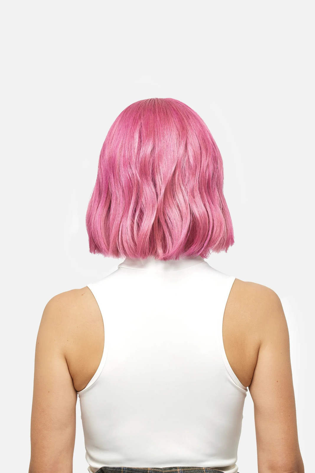 Blunt Bubblegum Pink Bob — Bubblegum Pink Hair
