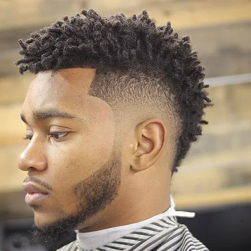 Mohawk With Fade Visual Idea Mohawk With Fade Visual Idea — Twists for Men