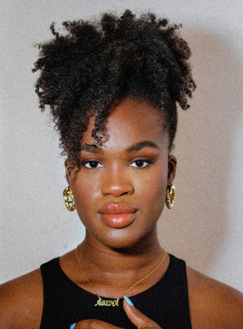 Textured Pixie with Swept Bangs — Short Natural Hairstyles