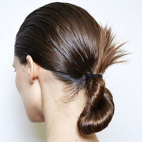 The Ultra-Polished Slicked Back Low Bun The Ultra-Polished Slicked Back Low Bun — Work Hairstyles