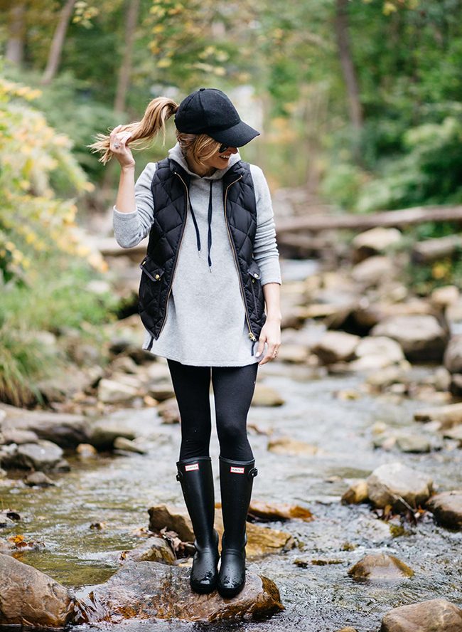 Cozy Layers with a Quilted Vest for a Casual Rainy Day Cozy Layers with a Quilted Vest for a Casual Rainy Day — Rainy Day Outfits